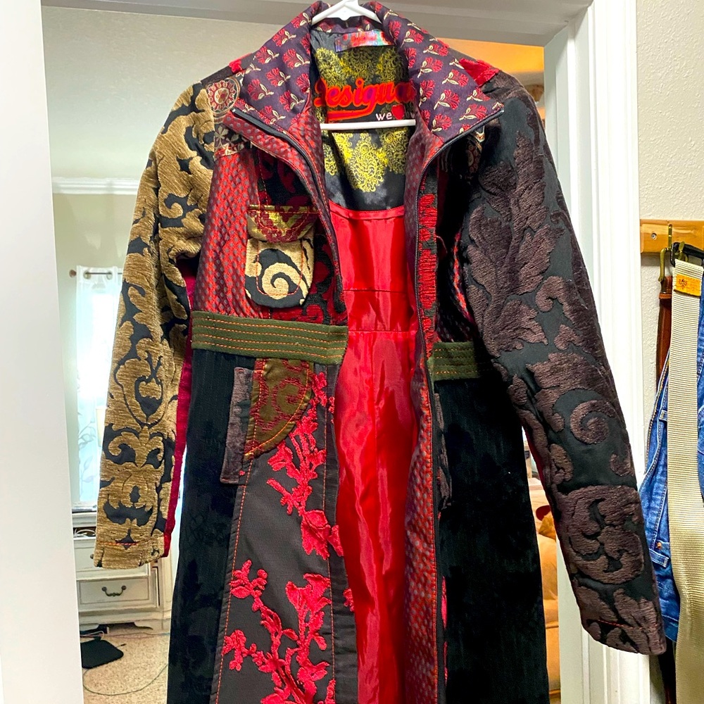 Desigual Designer embroidered Jacket